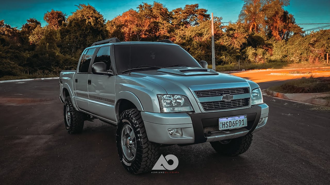 S10 2004 TURBO DIESEL 4X4 LIFT 6” ESCAPE 4” PONTEIRA 5” SOM NA INTERNA EP #519