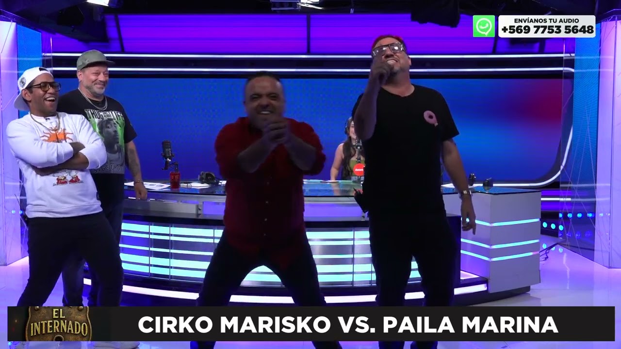 Cirko Marisko V/S Paila Marina: La batalla de chistes en el React de El Internado