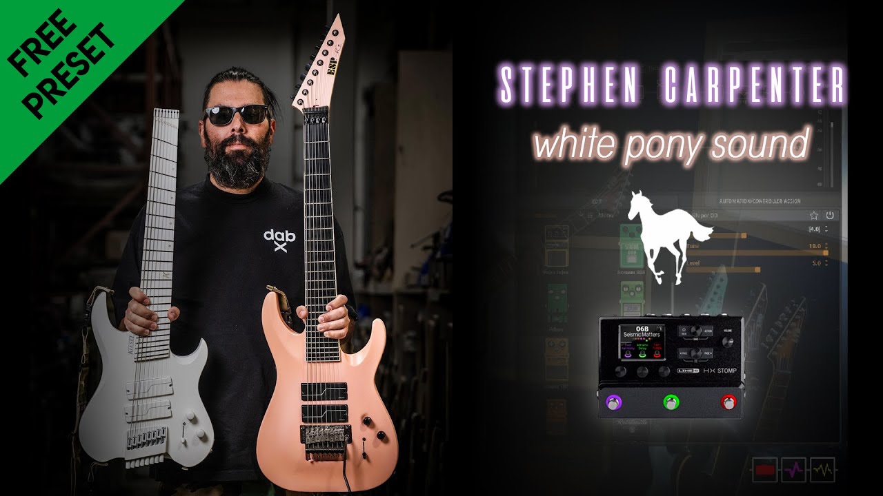 White Pony guitar tone tutorial