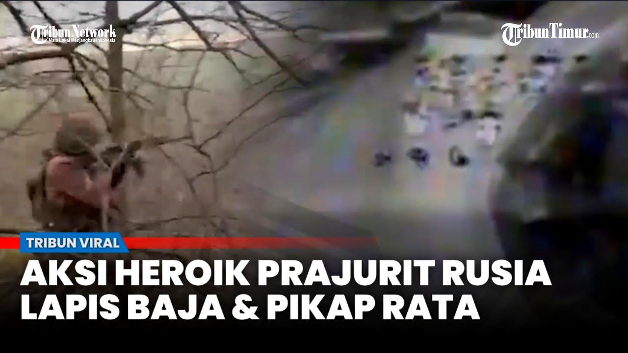 Pikap hingga Kendaraan Lapis Baja Ukraina Kena Tabrak Drone Rusia