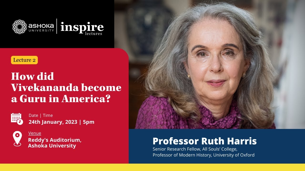Ashoka Inspire Lectures | How did Vivekananda become a Guru in America?