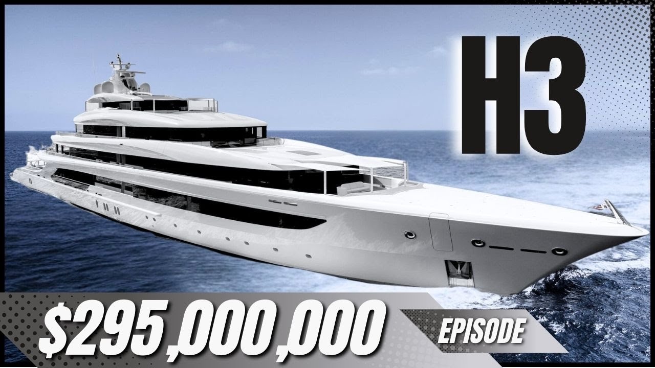 Внутри впечатляющей суперъяхты H3 стоимостью 295 000 000 долларов