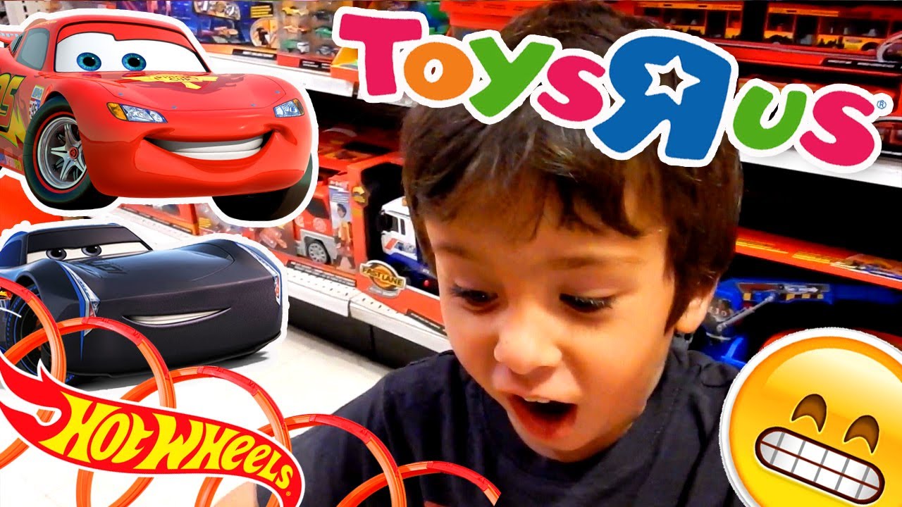 Visita a TOYSRUS con Disney Cars 3 y HOTWHEELS