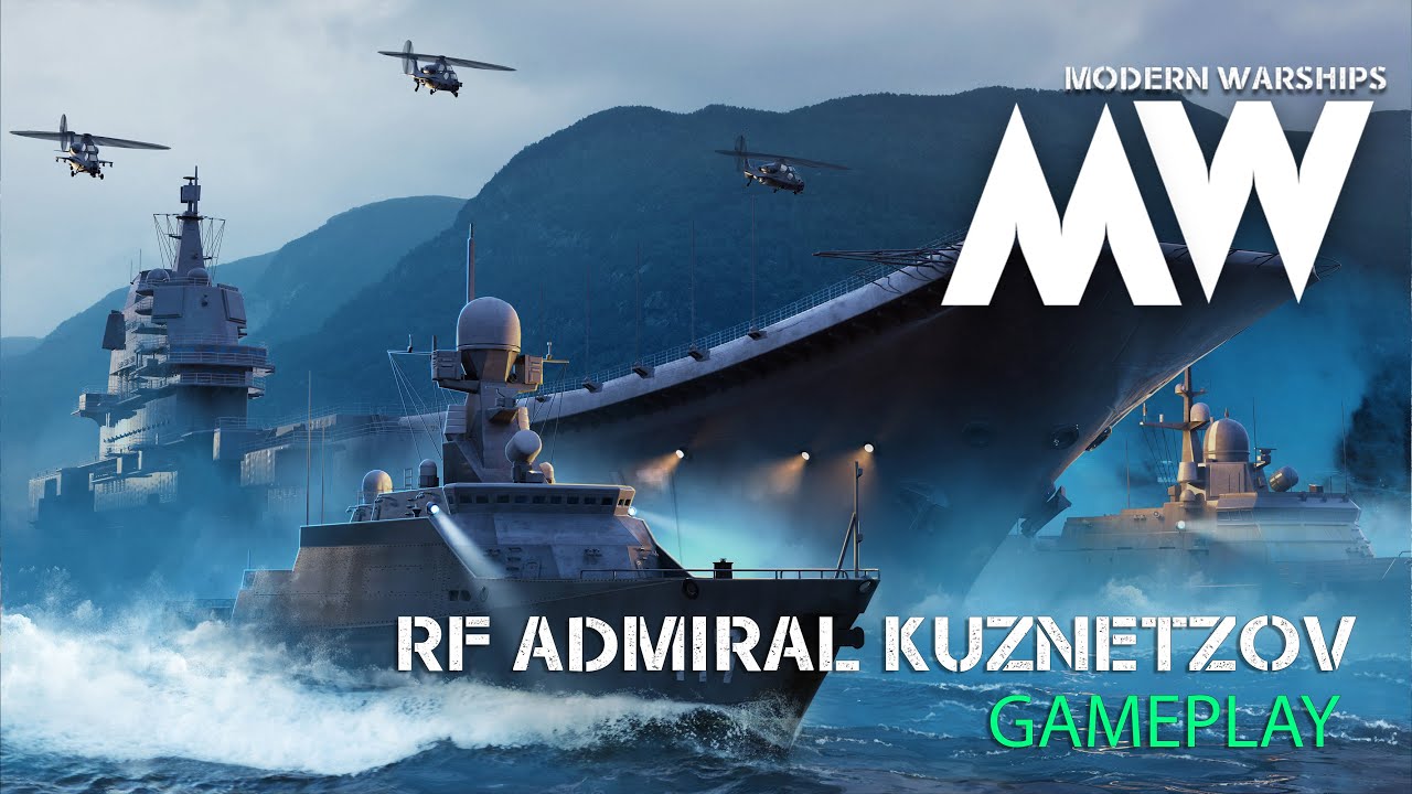 Modern Warships (Gameplay) - Admiral Kuznetzov [Mobile]