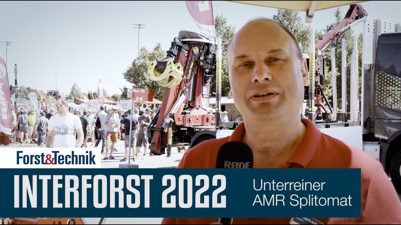 Interforst - Der AMR Splitomat mit Benzinmotor