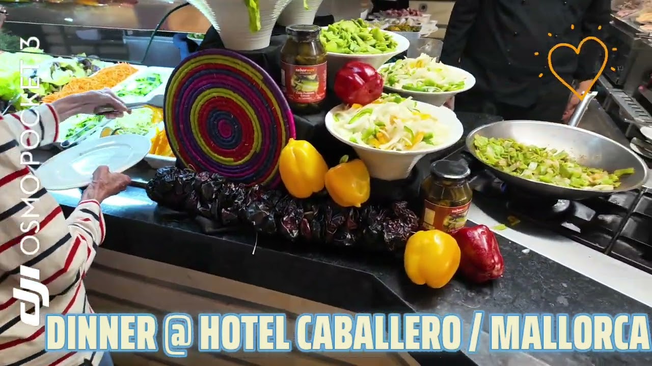 DINNER @ HOTEL CABALLERO / MALLORCA