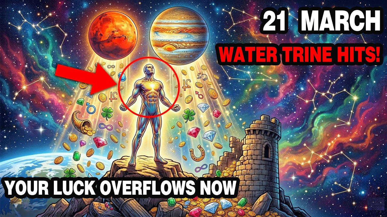 The Universe REWARDS You TOMORROW &mdash; Mars-Jupiter Trine Ignites (3 Signs Win EVERYTHING)
