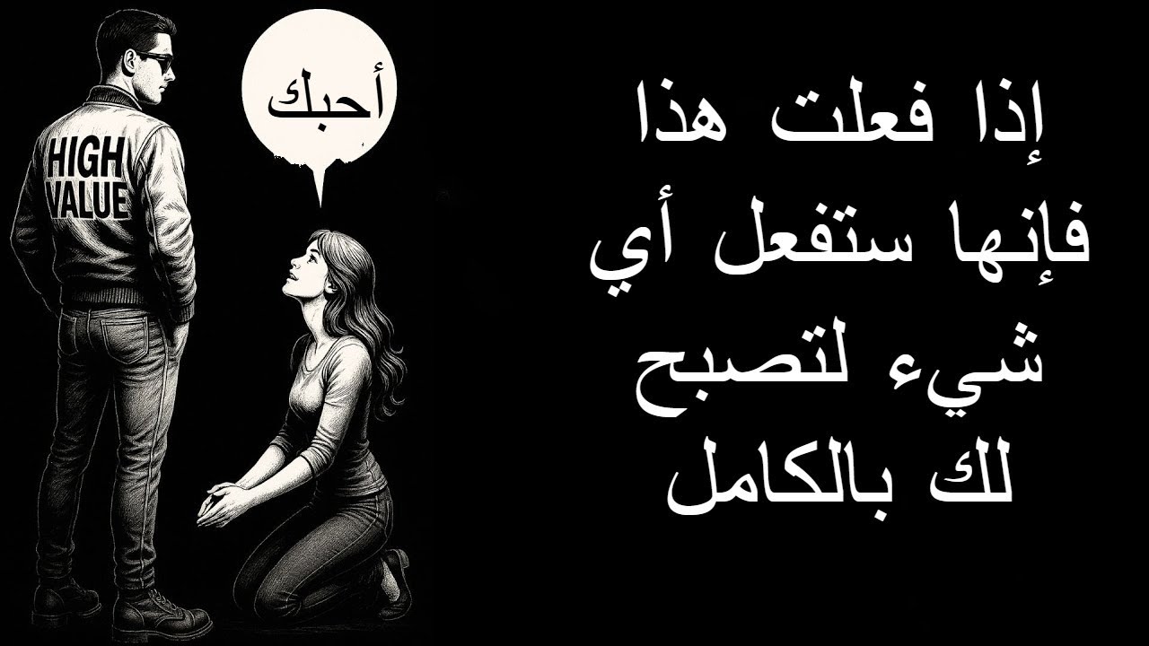 اجعلها هي التي تطاردك.#جذب_الانتباه #جاذبية_الرجل #الرواقية