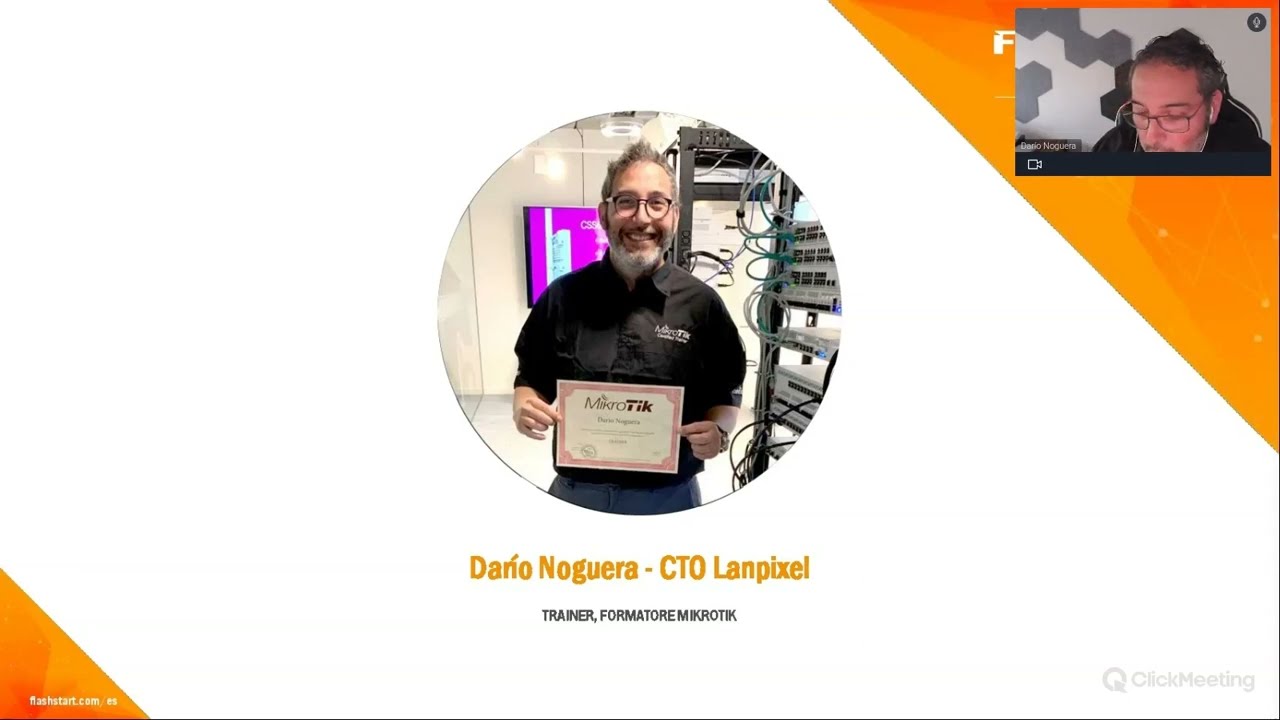 [Webinar]  Dario Noguera - Lan Pixel - Formador y trainer Mikrotik