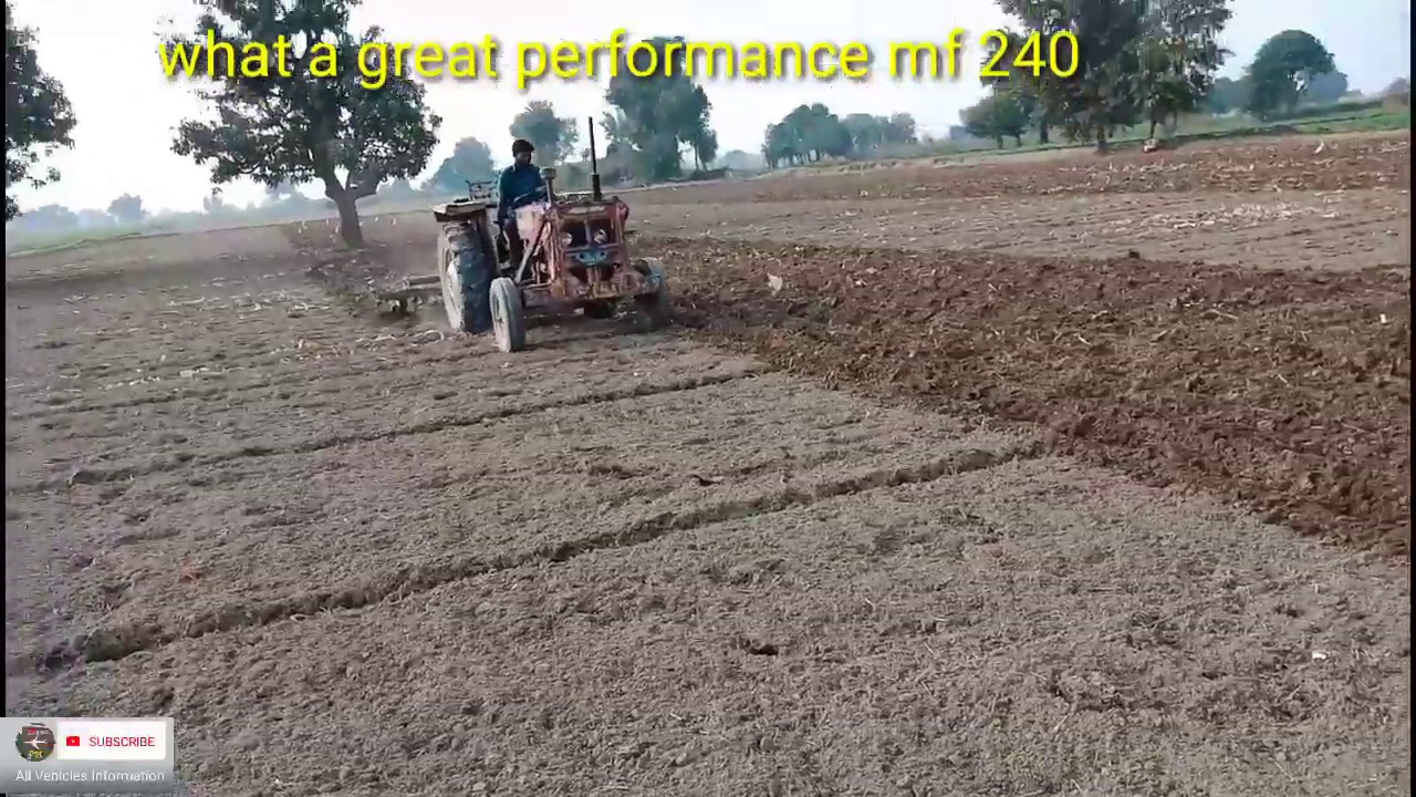 deep down 11 tines\ hal mf240 old model great performance mf 240 1987 model