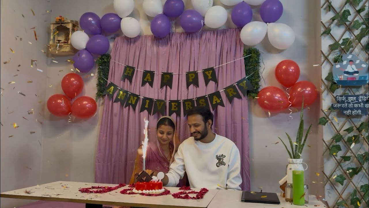 Anniversary special vlog🥰