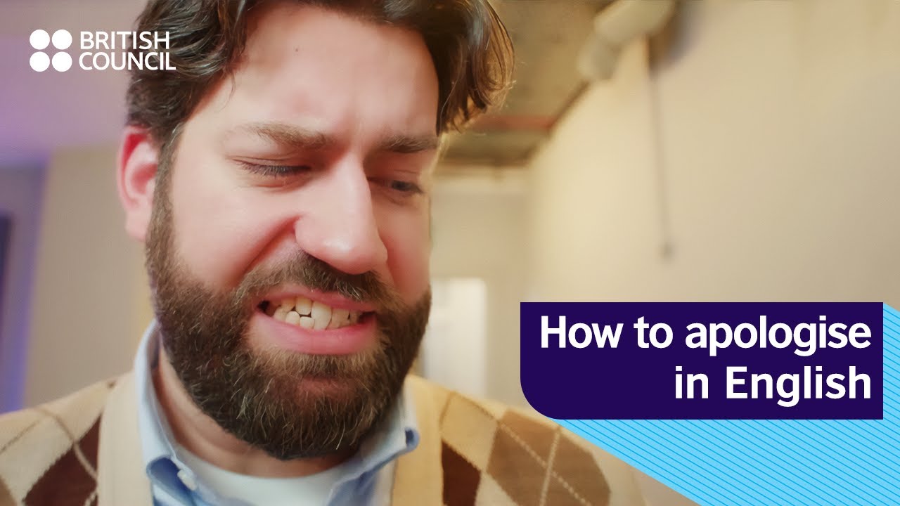How to apologise in English