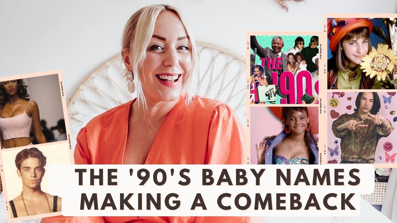 90's NAME TREND / Parents Are Going Wild For These 90's Inspired Baby Names Whizzing Up The Charts
