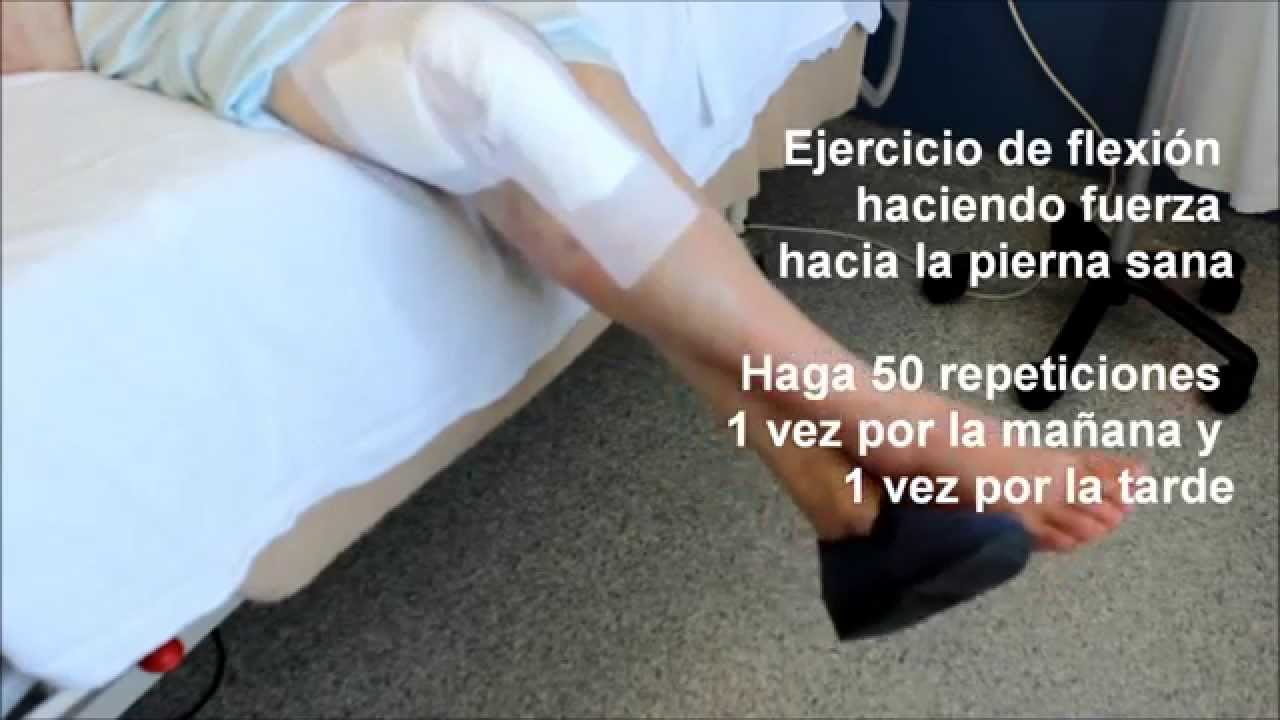 FHES - Prótesis de rodilla. Recomendaciones previas y ejercicios posoperatorios
