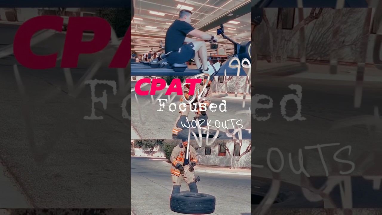 CPAT workout tips to strengthen and build stamina for the firefighter CPAT events #firefighter #cpat