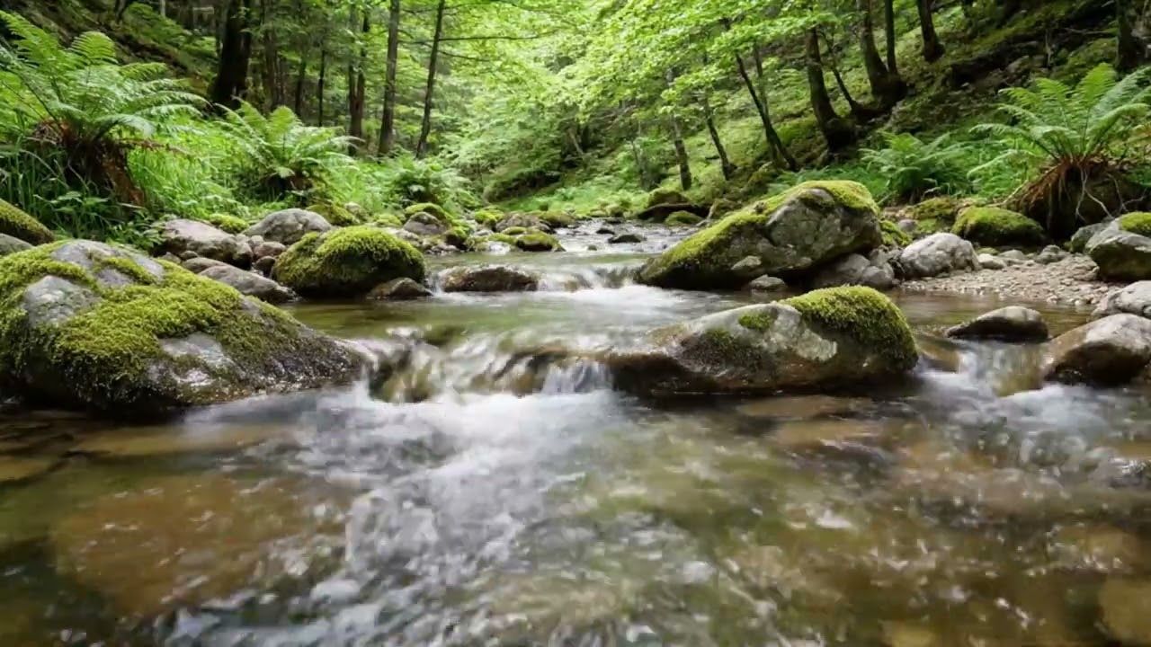 Most Relaxing River Flow Sounds Ever &mdash; Pure Nature ASMR