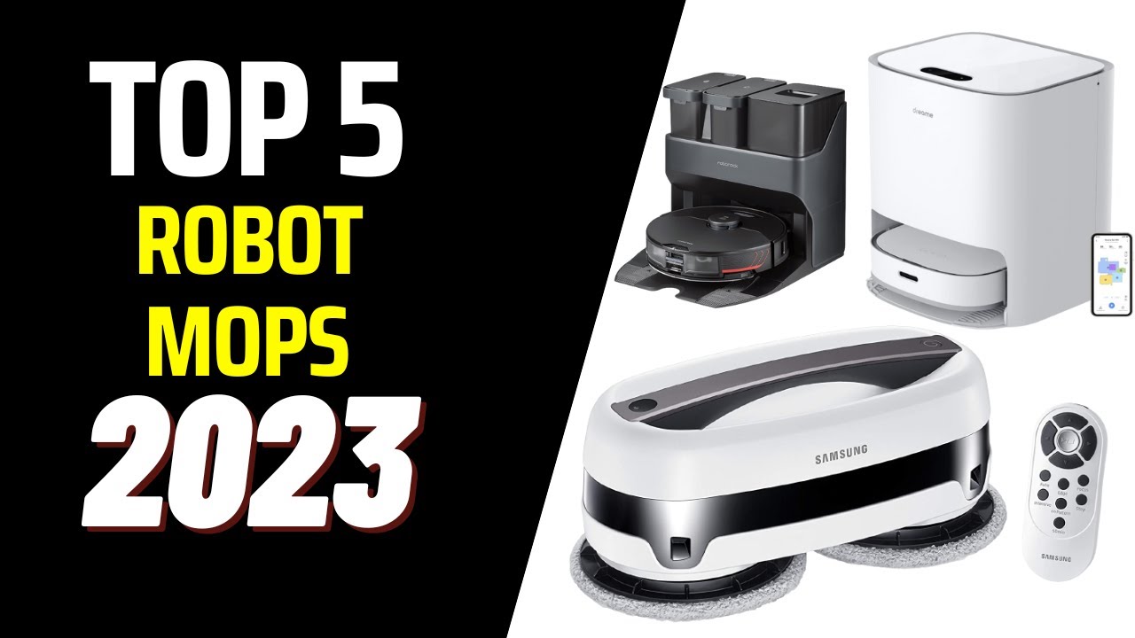 ✅Top 5 Best Robot Mops of (2023)
