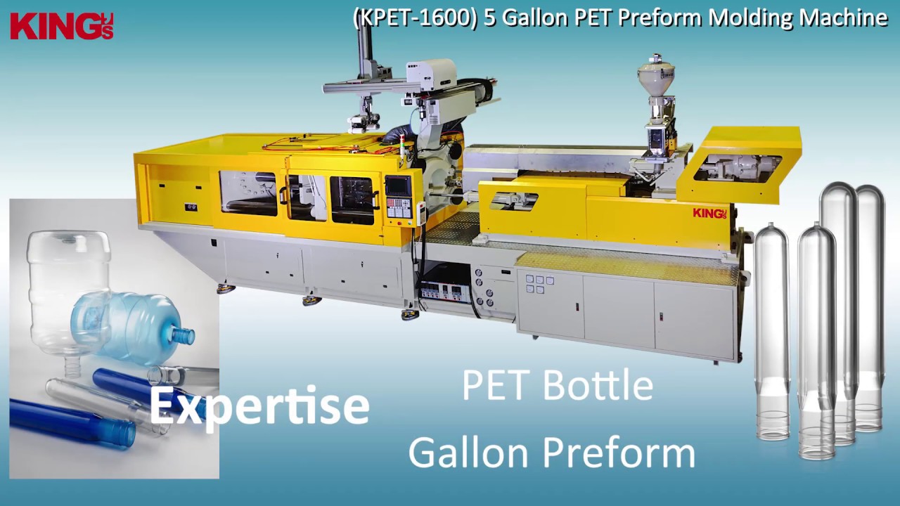 How Does PET Preform Making Machine With Robot Arm Work - KING'S Solution