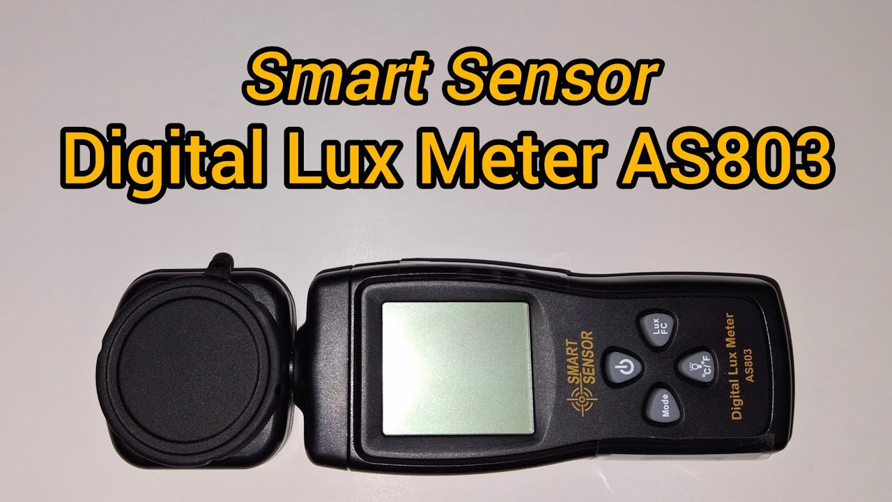 Digital LUX meter AS803 Alat Ukur Intensitas Cahaya