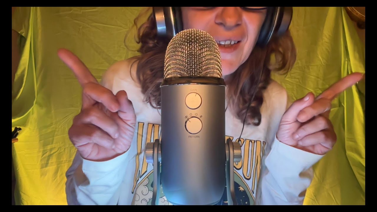 Il mio primo Video ASMR. Conosciamoci con whispering (a tratti inaudible)e trigger test.