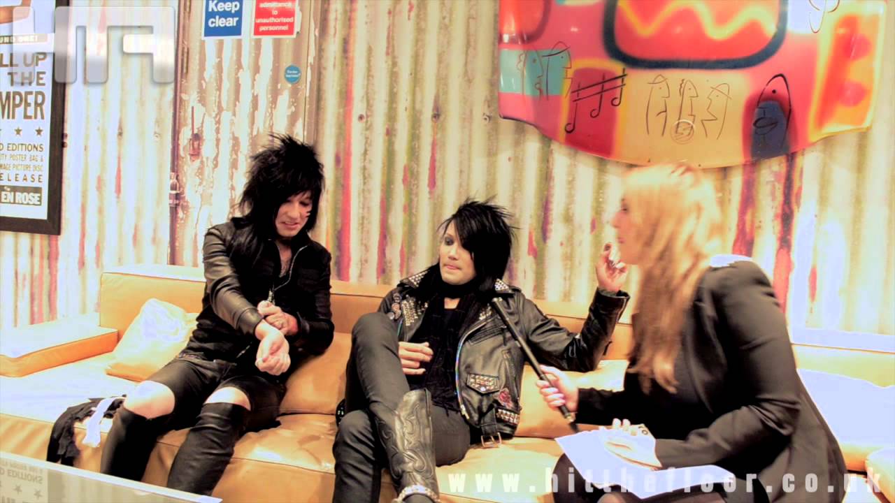 Black Veil Brides Interview - London - Nov 2012