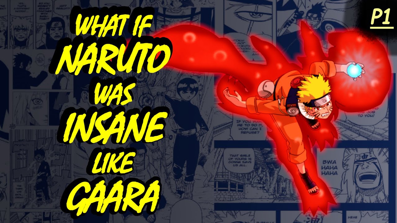 WHAT IF NARUTO WAS INSANE LIKE GAARA (PART-1) || NARUTO X HINATA || PSYCHO NARUTO || KILLER NARUTO