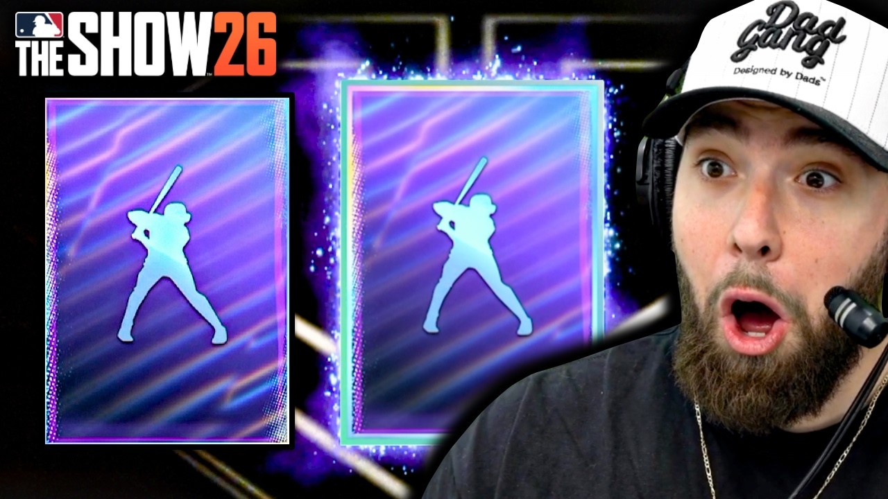 DIAMOND PULLS!! OPENING EVERY PACK IN MLB THE SHOW!!