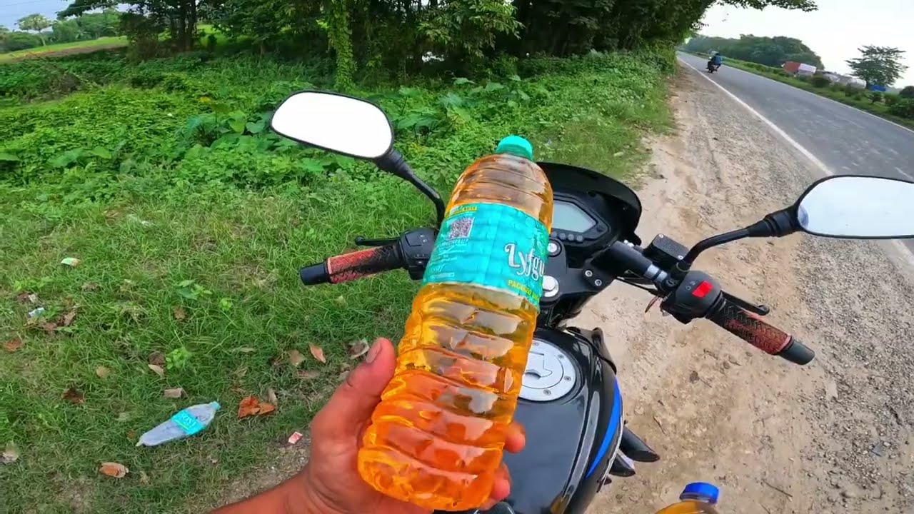 1 litre Mileage Test Bajaj Pulsar 150 BS6 2023|| Real Mileage test video || the AGS rider 👈