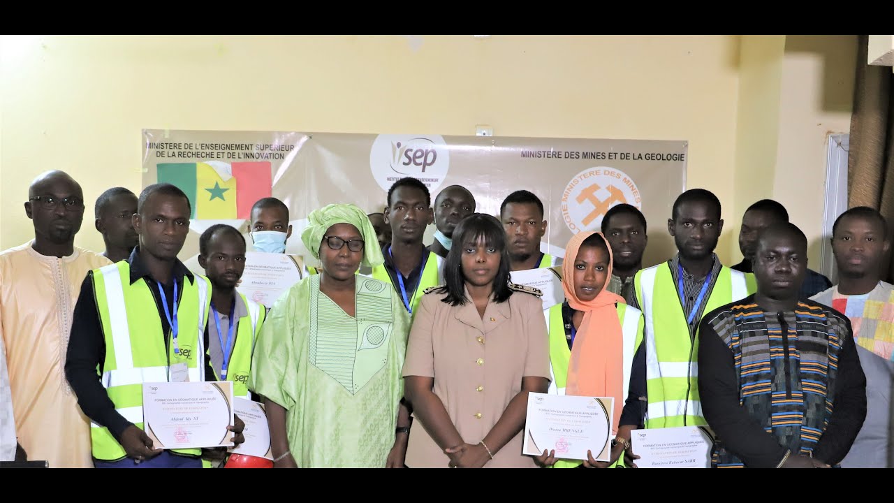 Une dizaine de jeunes formée en Géomatique Appliquée à l’ISEP de Matam