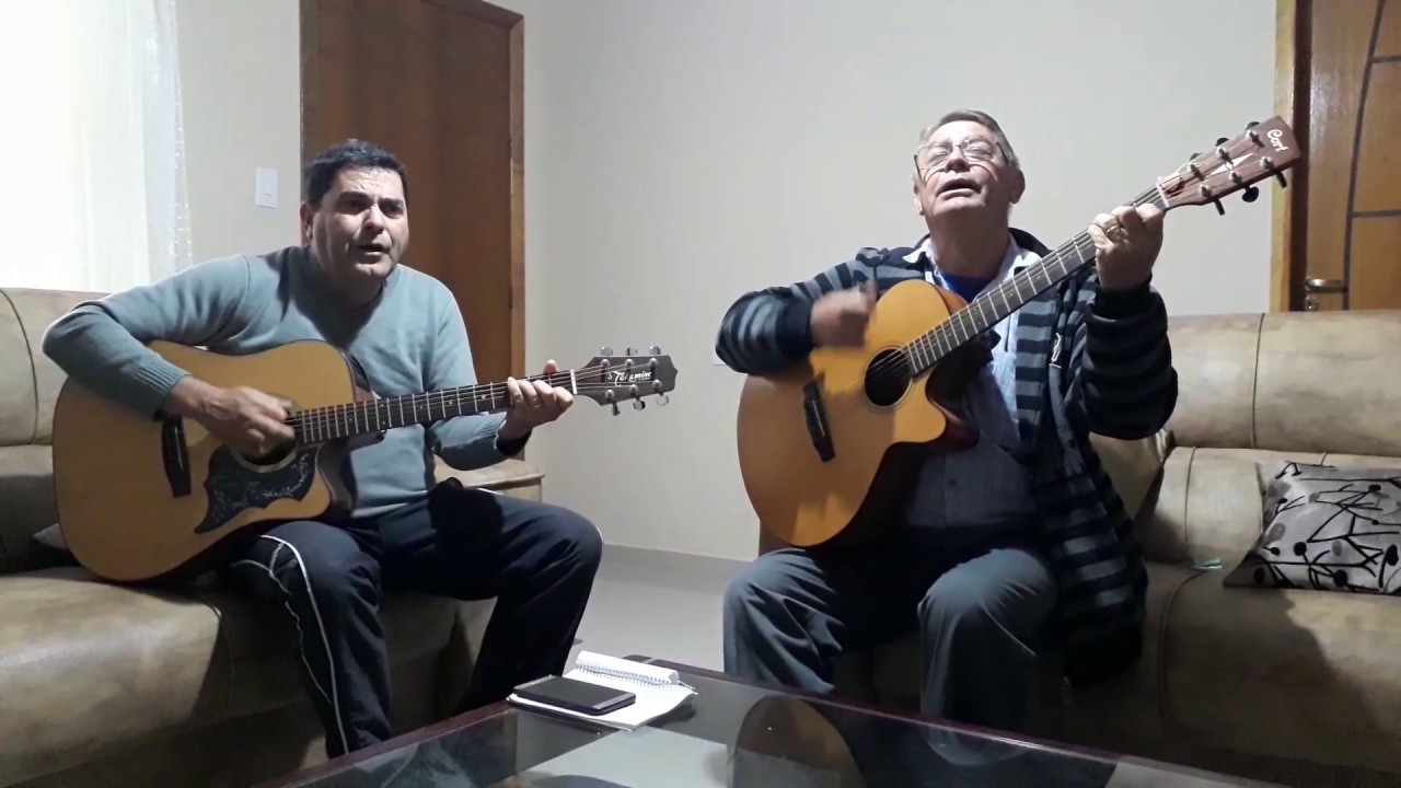 Cristo minha paixão - Felizardo e Omar Neris (ensaio na casa de Omar Neris)