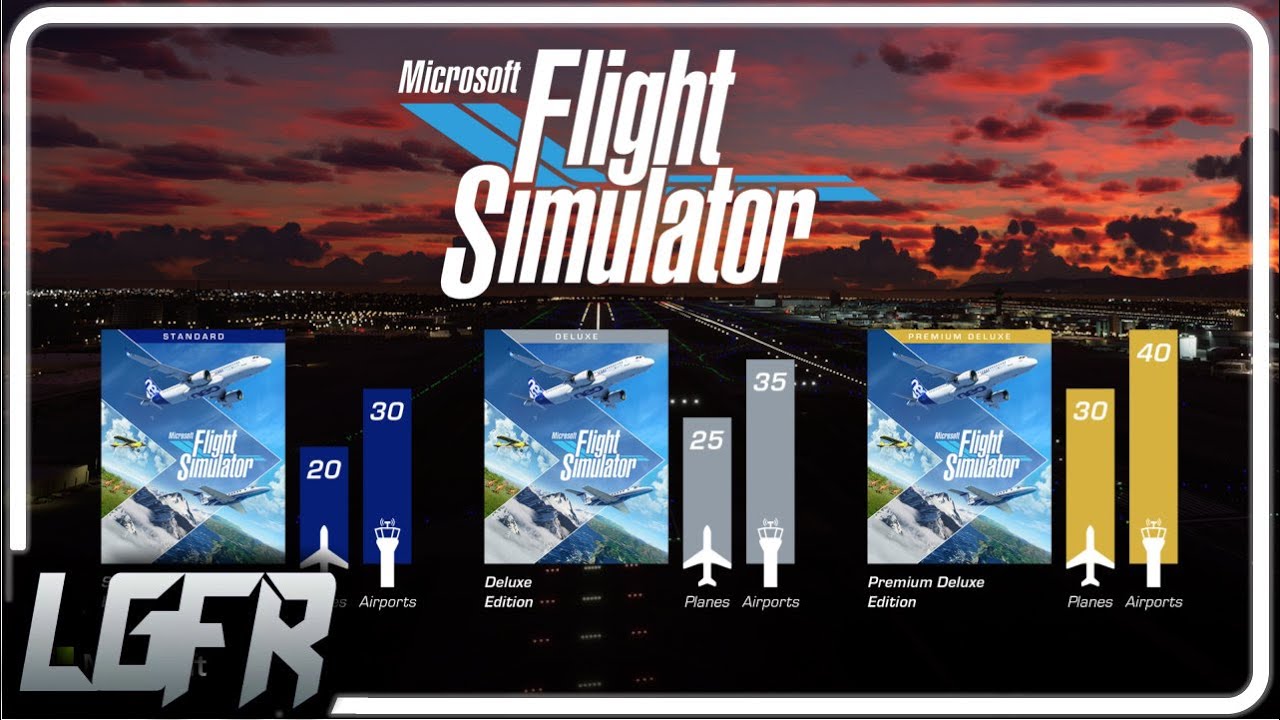 FLIGHT SIMULATOR 2020 - GUIDE DES ÉDITIONS