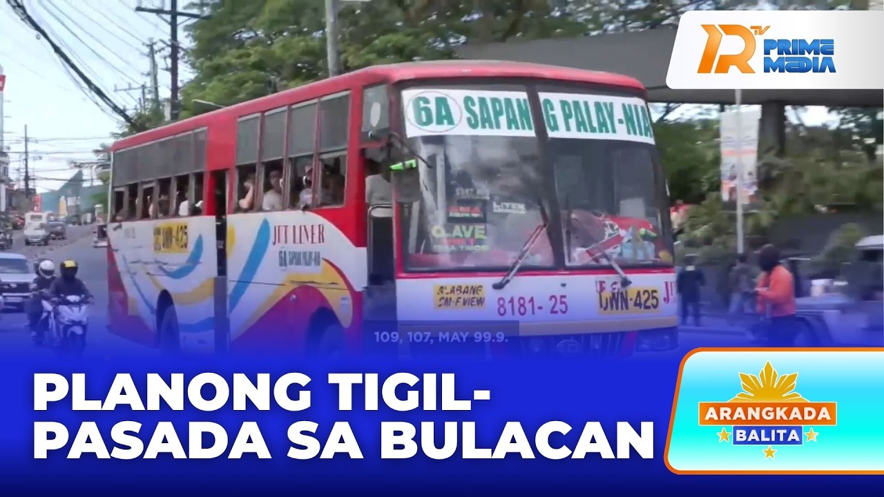 Ilang Transport Coop sa Bulacan, Planong Magtigil-Pasada sa Oil Price Hike | Arangkada Balita