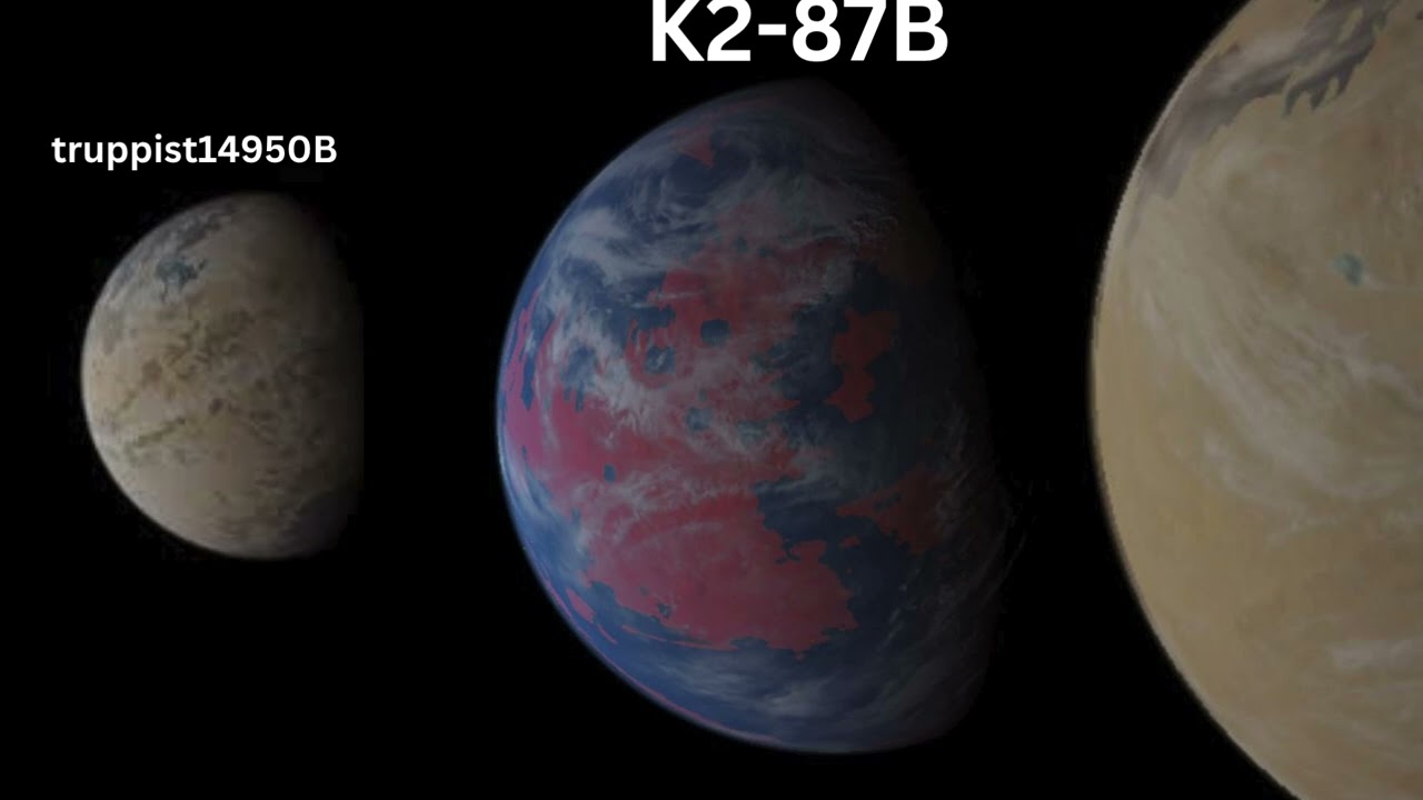 size comparison Binary planets On Friday may