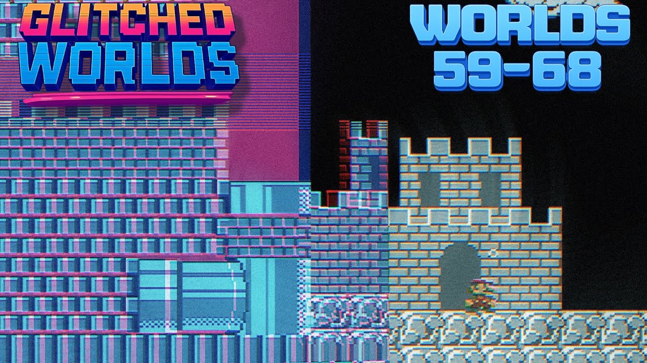 Super Mario Bros.: The Glitched Worlds Grow DARKER (Часть 6 | Миры 59–68)