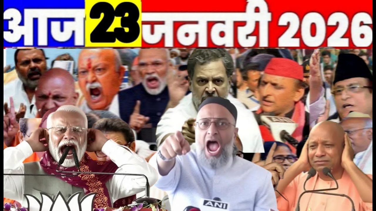 23 January 2026 Aaj Ki 50Sabse Badi Khabrein |Breaking News Today| Ravish Kumar Prime Time