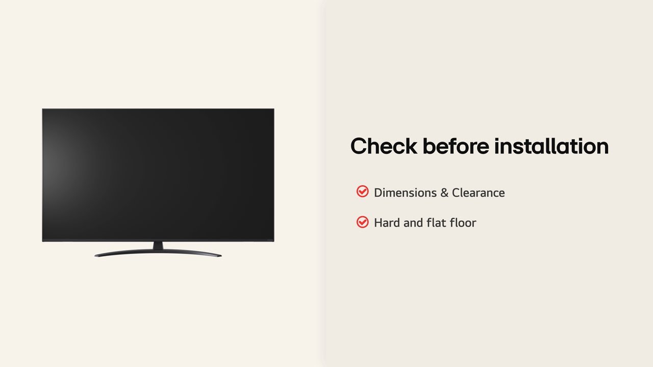 LG NanoCell TV : Installation Guide &ndash; NanoCell81 65