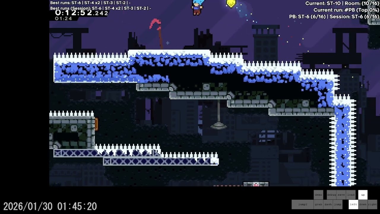 Celeste: Return to Celeste Mountain - Forsaken City - Full Clear Deathless