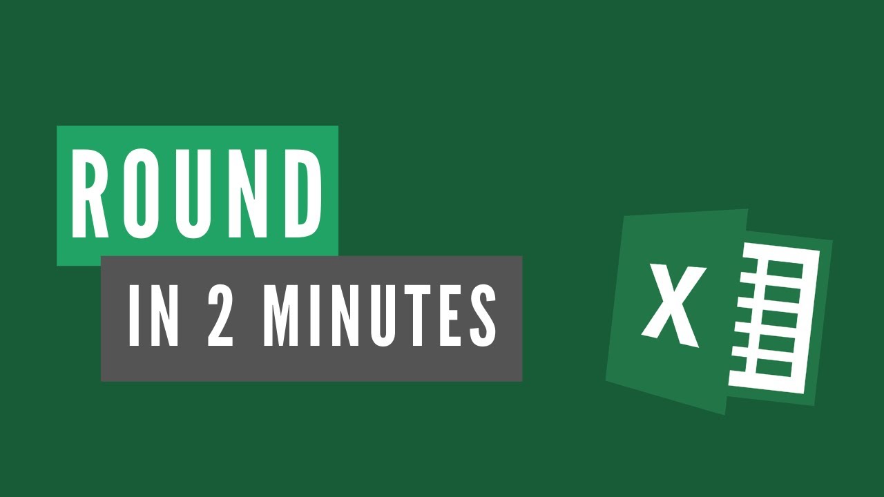 How to use the ROUND function in Excel – 2 Minute Tutorial