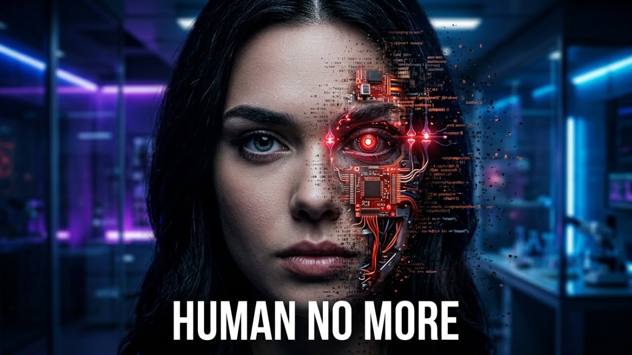 NeuroSilica - Human No More [Cyber-Shoegaze/Dark Synthwave/Post-Progressive Metal] Music Video