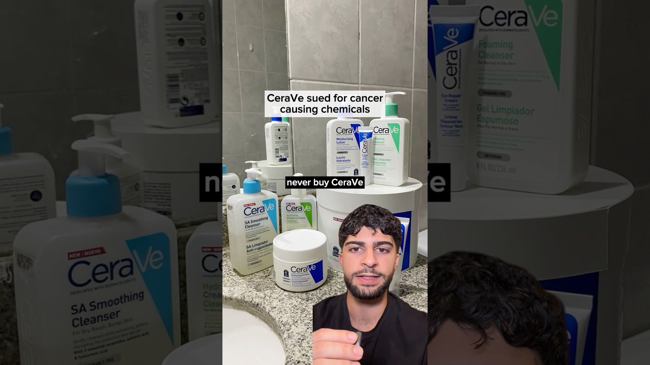 На CeraVe подали в суд из-за канцерогенных веществ
