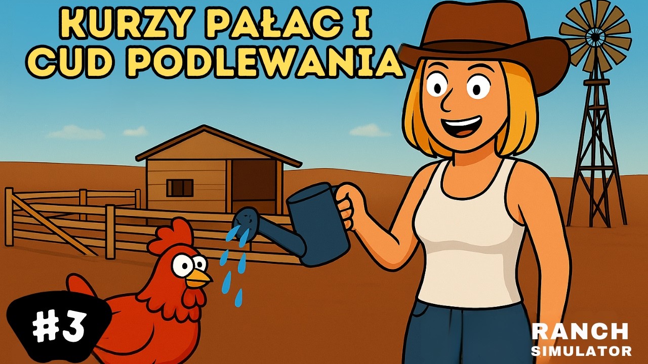 Kury śpią na dworze, a ja buduję kurzy pałac!  Ranch Simulator #3