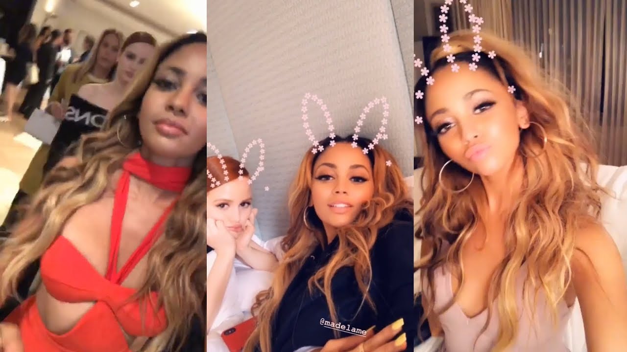 Vanessa Morgan | Instagram Story | 17 May 2018 w/ Madelaine Petsch