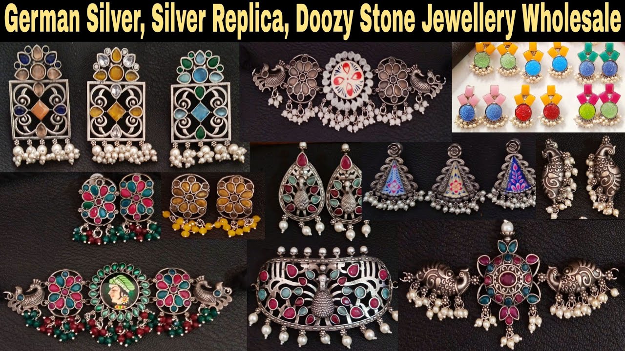 Silver Replica Jewellery Wholesale | Jarman Silver Premium Collection | Kolkata Jewellery Collection
