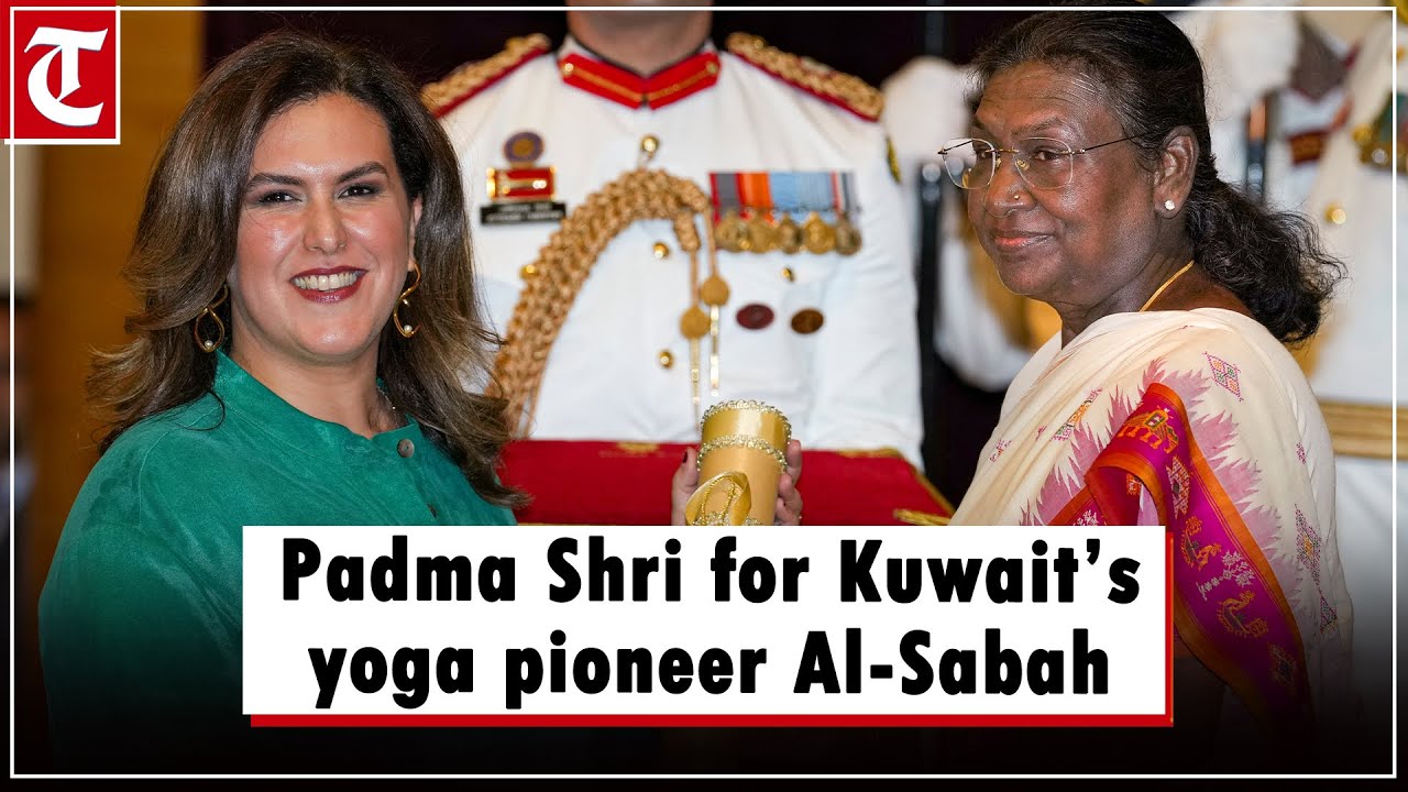 Pioneer in yoga, Kuwait’s Sheikha Shaikha Ali Al-Jaber Al-Sabah receives Padma Shri Award