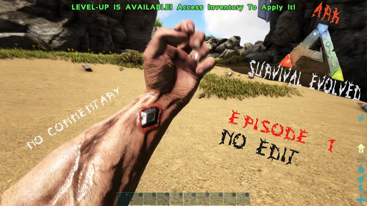 ARK - Survival Evolved PS4 Gameplay [1080p60FPS] | Ragnarok | NO Edit | NO Commentary | #Episode1