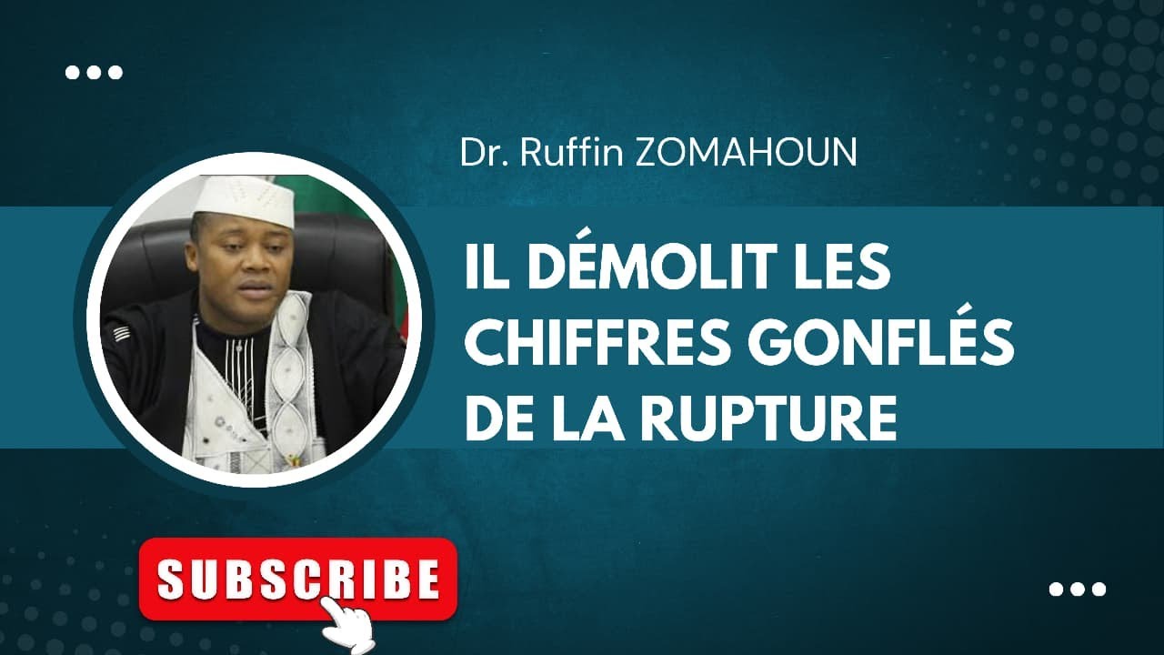 POURQUOI PARLENT-ILS TOUJOURS DE BONI YAYI? Dr Ruffin Zomahoun bise le silence