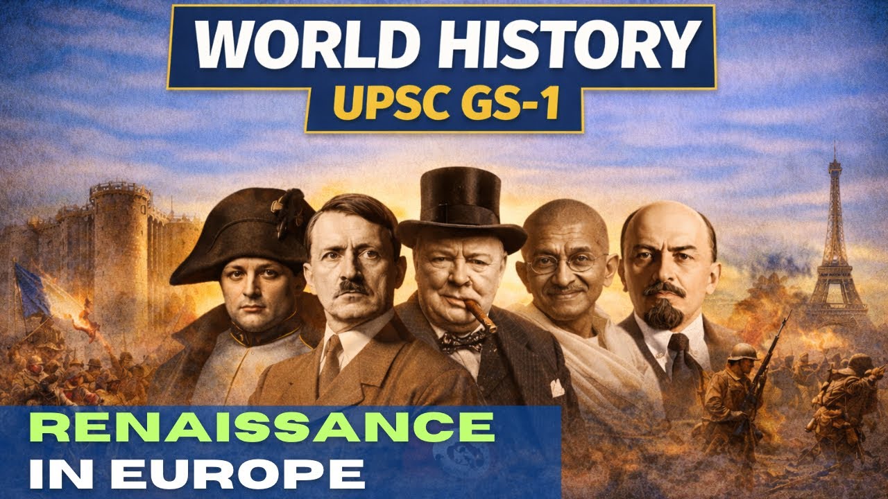 2. Renaissance in Europe | World History for UPSC 2026 GS-1