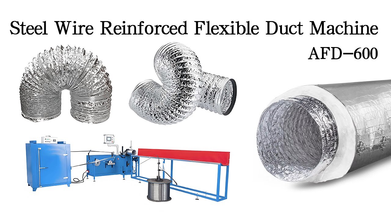 Aluminum Flexible Duct Making Machine AFD-600