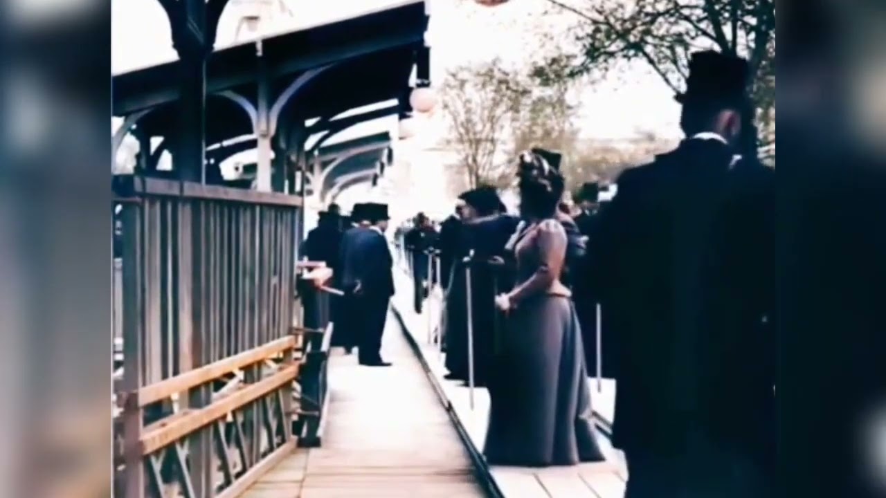 Париж Франция 1900 год