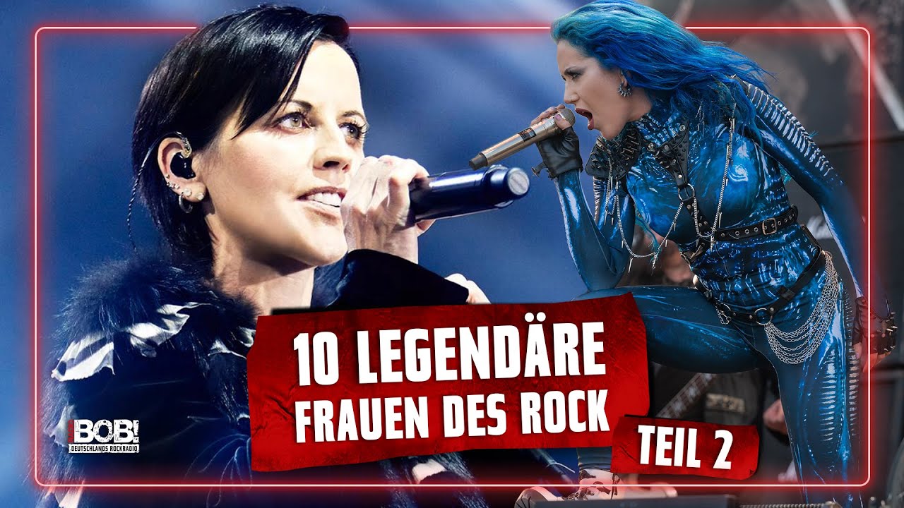 10 legend&auml;re Frauen des Rock - Teil 2